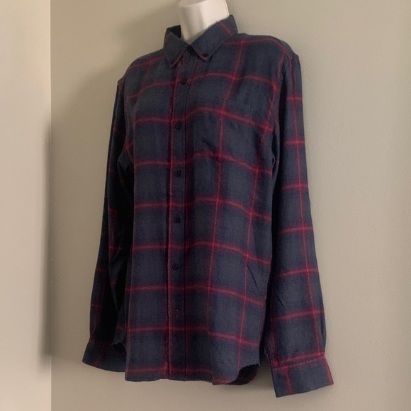 Weatherproof Red and Blue Plaid Shirt - Picture 1 of 6